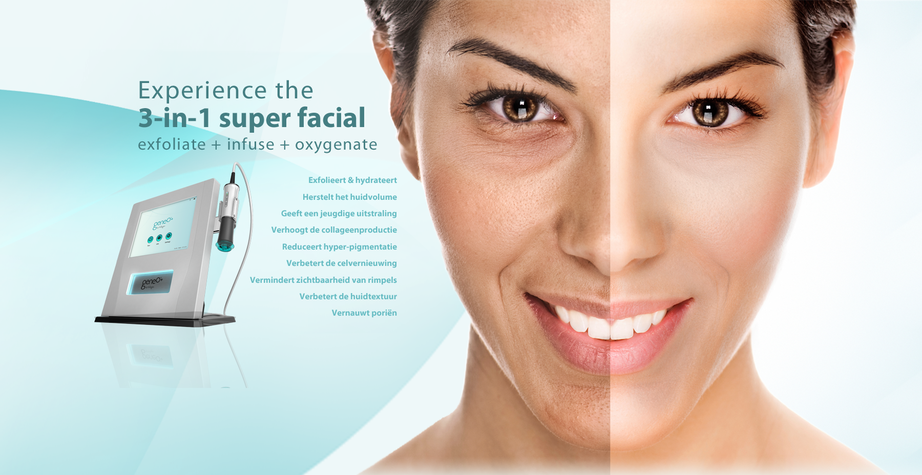 OxyGeneo Boost Facial with Needleless Mesotherapy (60 mins)